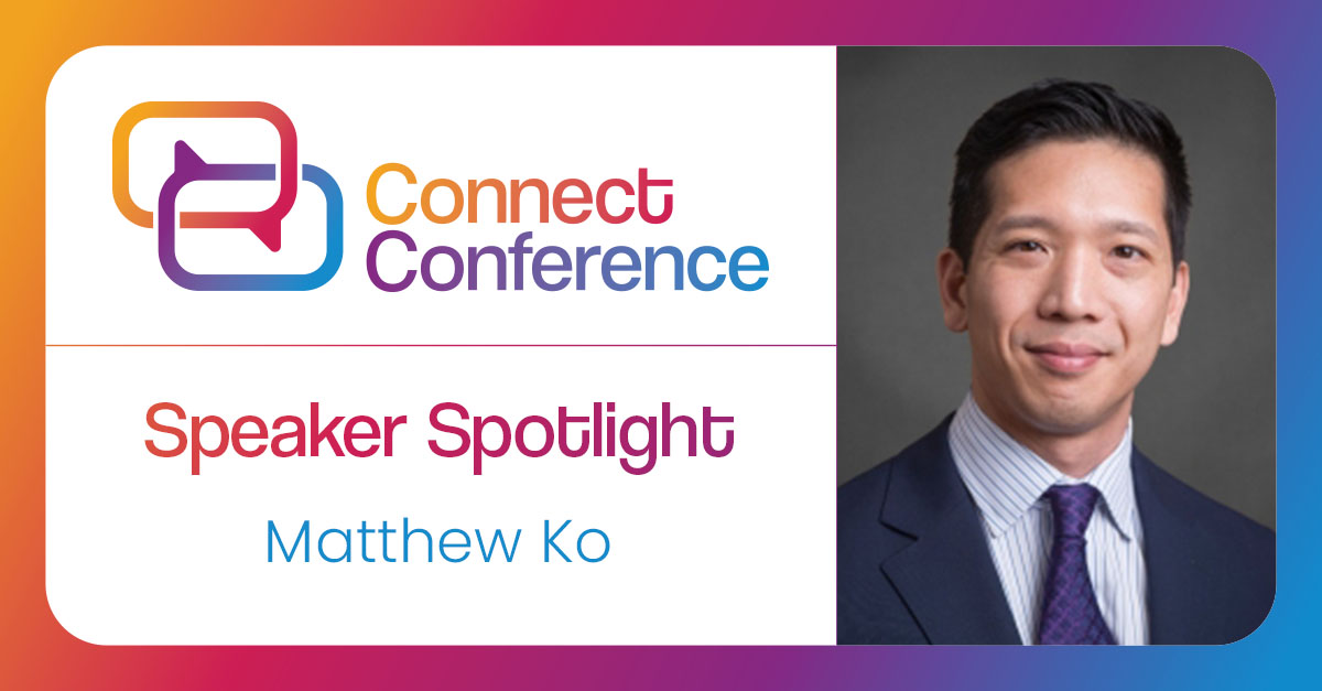 Meet Our Speaker: Matthew Ko