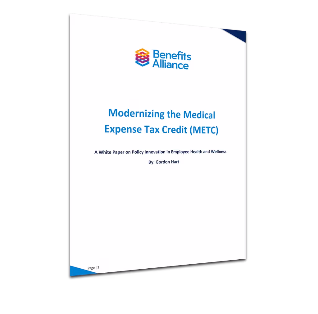 Modernizing the Medical Expense Tax Credit (METC) - Benefits Alliance