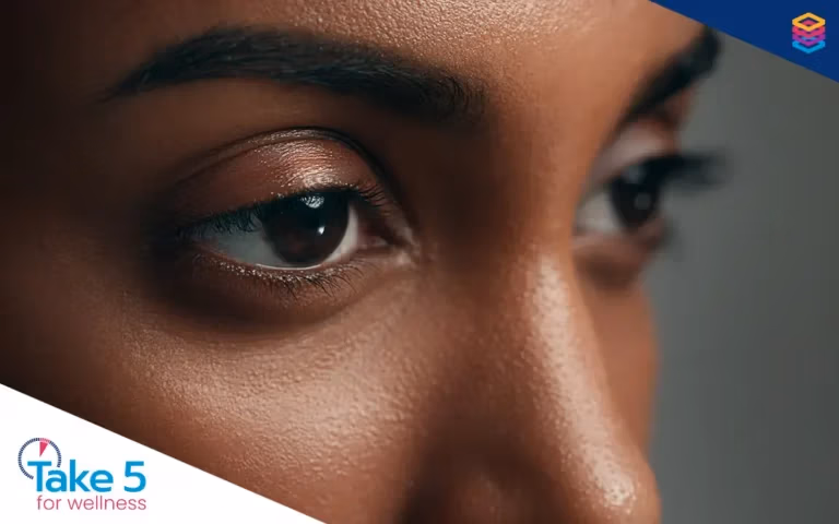 Vision Care | Profile view of woman looking ahead - Benefits Alliance