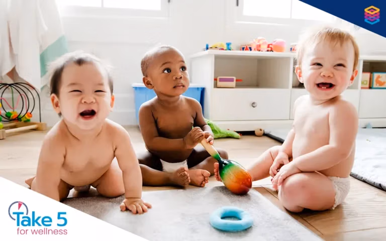 10 reasons for fertility benefits | Three babies seating next to each other - Benefits Alliance